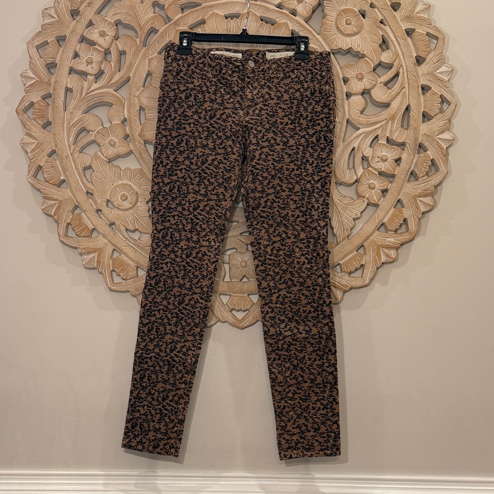 Pilcro Serif Corduroy Skinny Ankle Pants